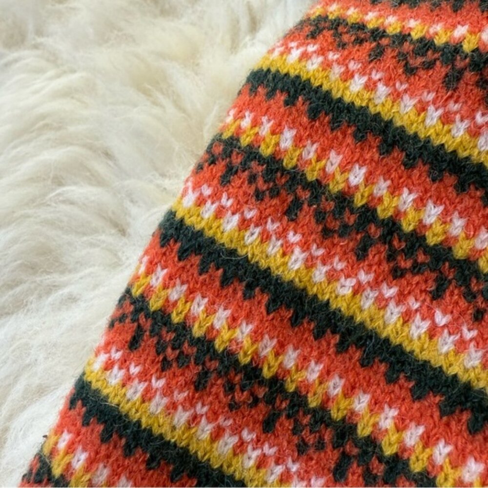 Cider Knit Vintage Style Short Sleeve Sweater Size Medium - Picture 3 of 6